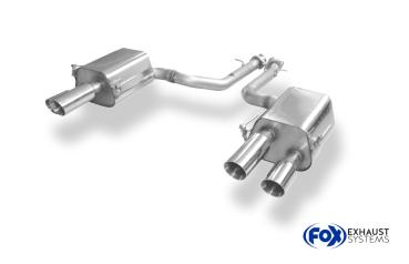 Endschalldämpfer rechts/links - 2x80 Typ 25 rechts/links passend für: Lexus RC RC F